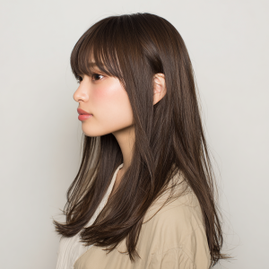 Classic Hair Color Model Bugis